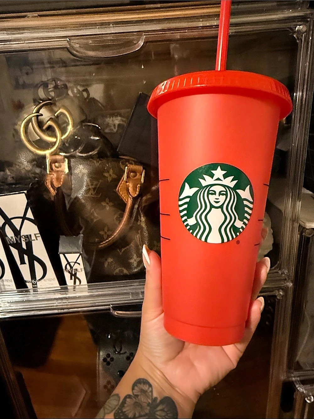 Starbucks Cold Cup Red